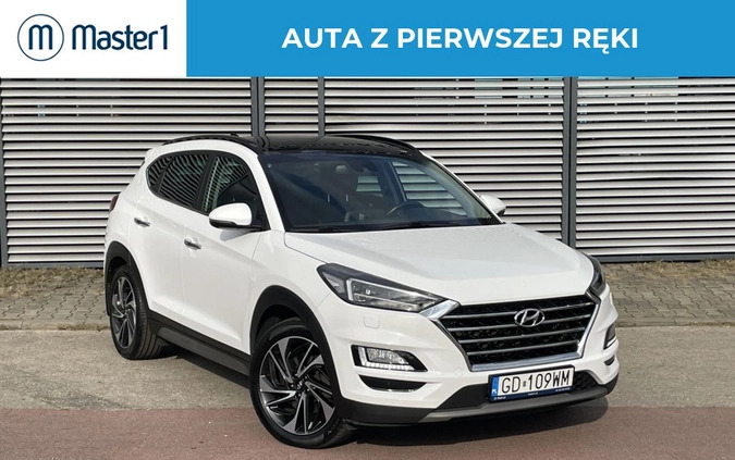 Hyundai Tucson cena 100850 przebieg: 158723, rok produkcji 2020 z Susz małe 92